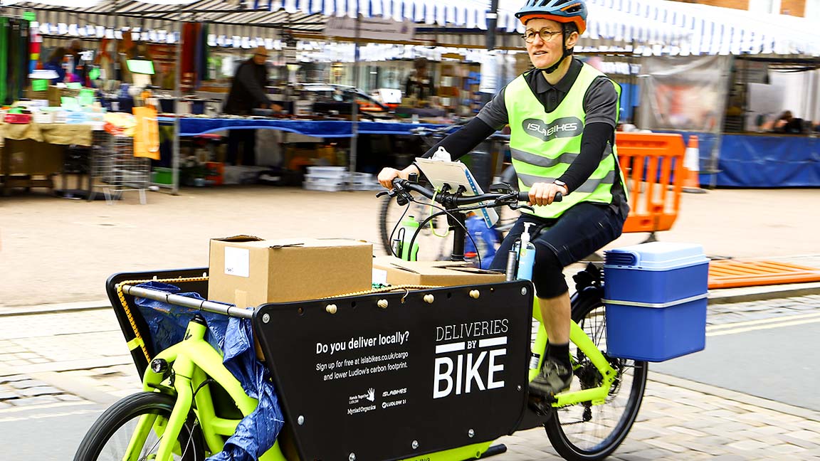 Cargo bike delivery trial