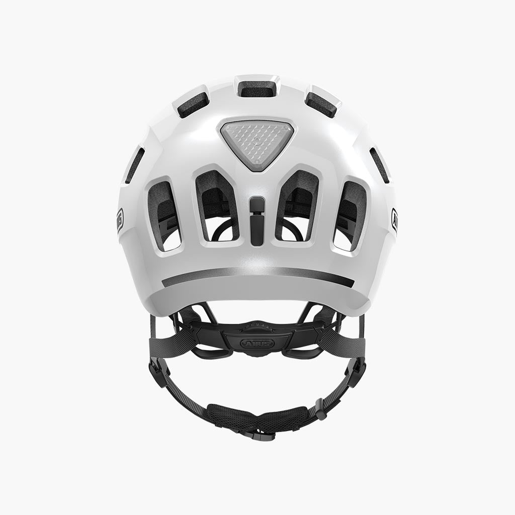 Helmet, Abus Youn-I 2.0, white medium 52-57cm