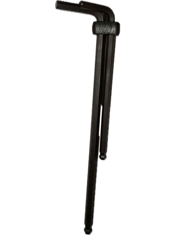 Allen keys set, 4, 5, 6mm in holder