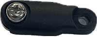 Stay to frame mudguard clip